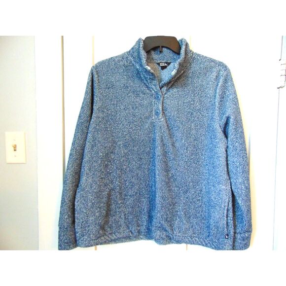 Women's Eddie Bauer Soft and Cozy Pullover Size Xl in blue Long sleeves No flaws - Picture 1 of 8
